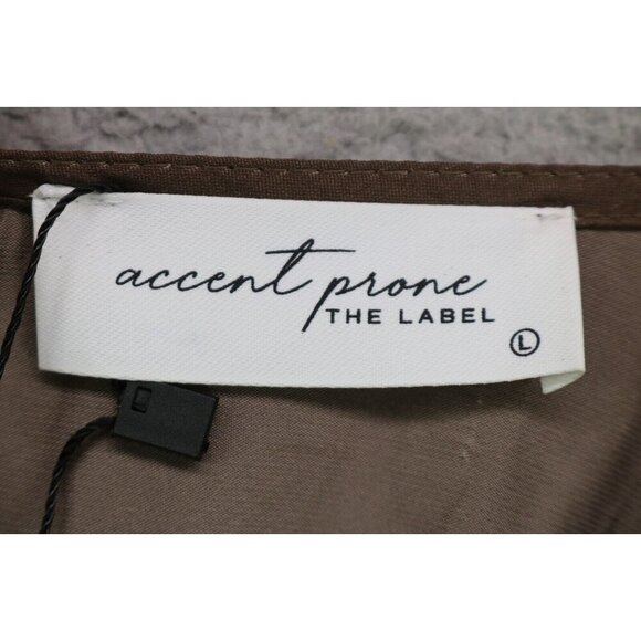 Accent Prone-The Label Kimono Sleeves Ruched Dress-Size Large-New w/Tags - Picture 7 of 14